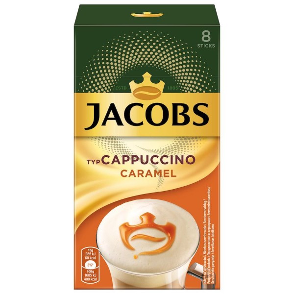 Jacobs Typ Cappuccino Caramel 8er 120g