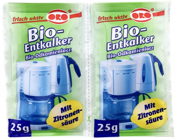 Bio Entkalker Pulver mit Zitronensäure 2x 25g
