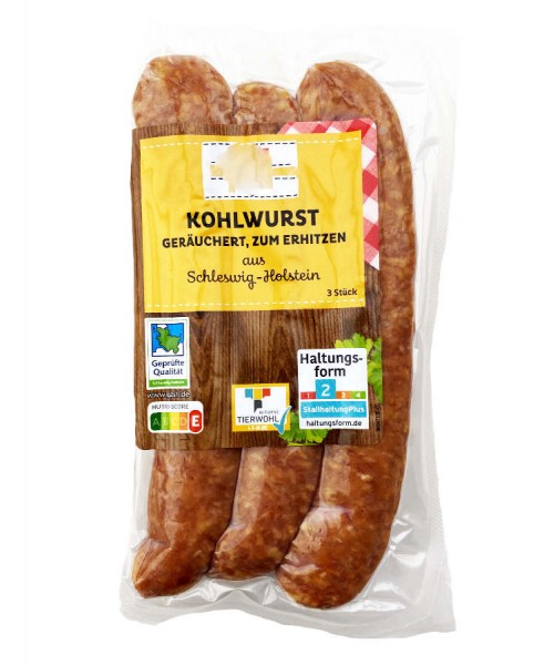 Kohlwurst aus Schleswig Holstein 300g