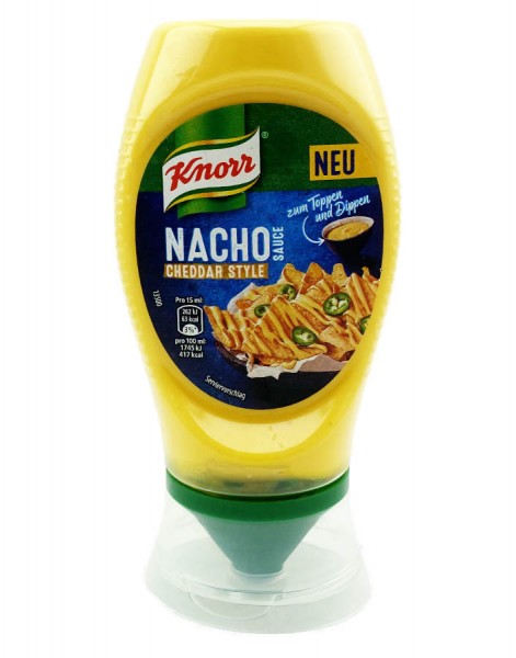Knorr Nacho Sauce Cheddar Style 250ml