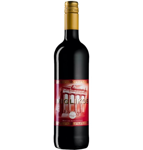 Griechischer Imiglikos Rotwein lieblich 750ml