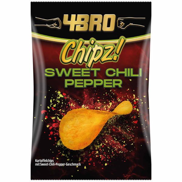 4Bro Chipz Sweet Chili Pepper 125g