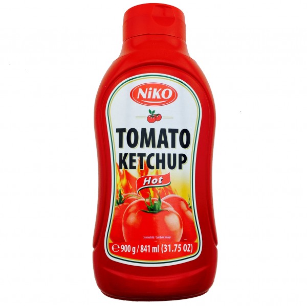 Niko Tomatenketchup Hot Scharf 900g