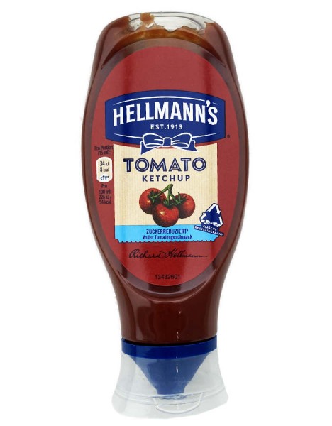 Hellmanns Tomaten Ketchup zuckerreduziert 430ml
