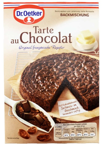 Dr. Oetker® Tarte au Chocolat Backmischung 470g