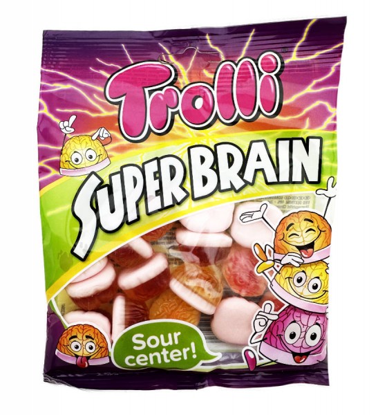 Trolli Super Brain saure Fruchtgummis 100g