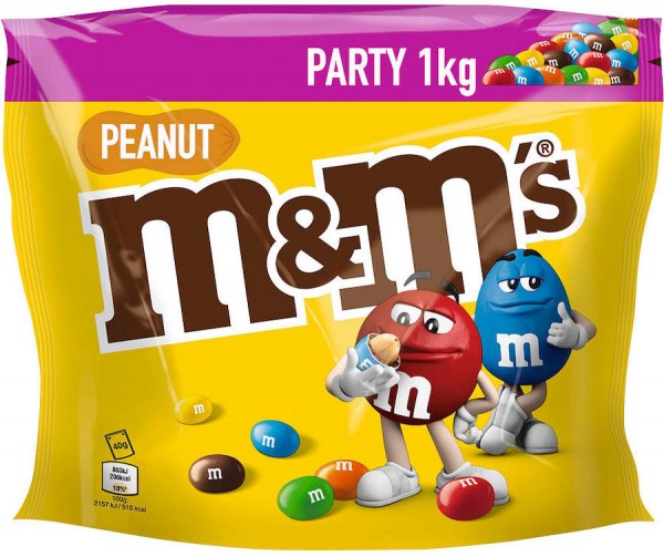 M&M's Schokolinsen Peanut Party XXL 1000g